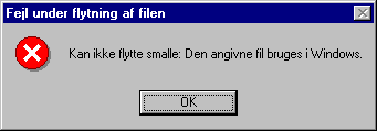 Du kan ikke fjerne skrifttyper, der bruges af Windows.